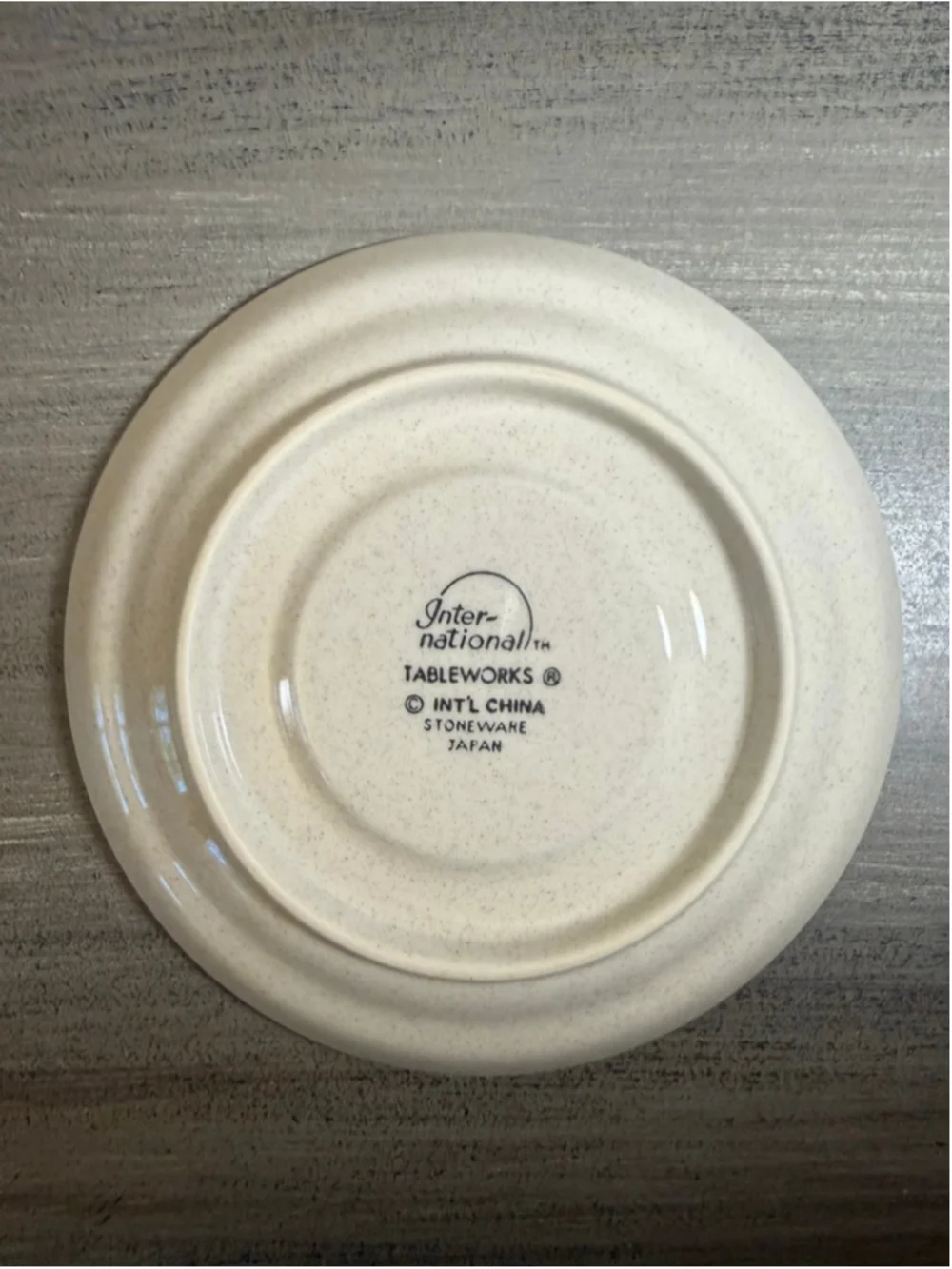 Set of 4 INTERNATIONAL TABLEWORKS HEARTLAND SAUCER PLATE 6” PATTERN# 7774 MINT